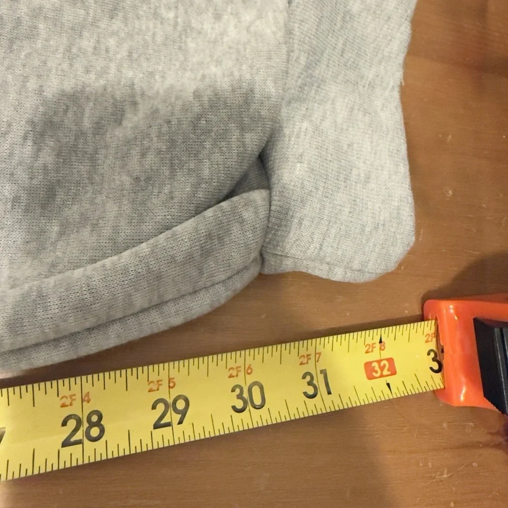 Akademiks Mens Gray Drawstring Sweatpants Cuff Bottom Size 5XL